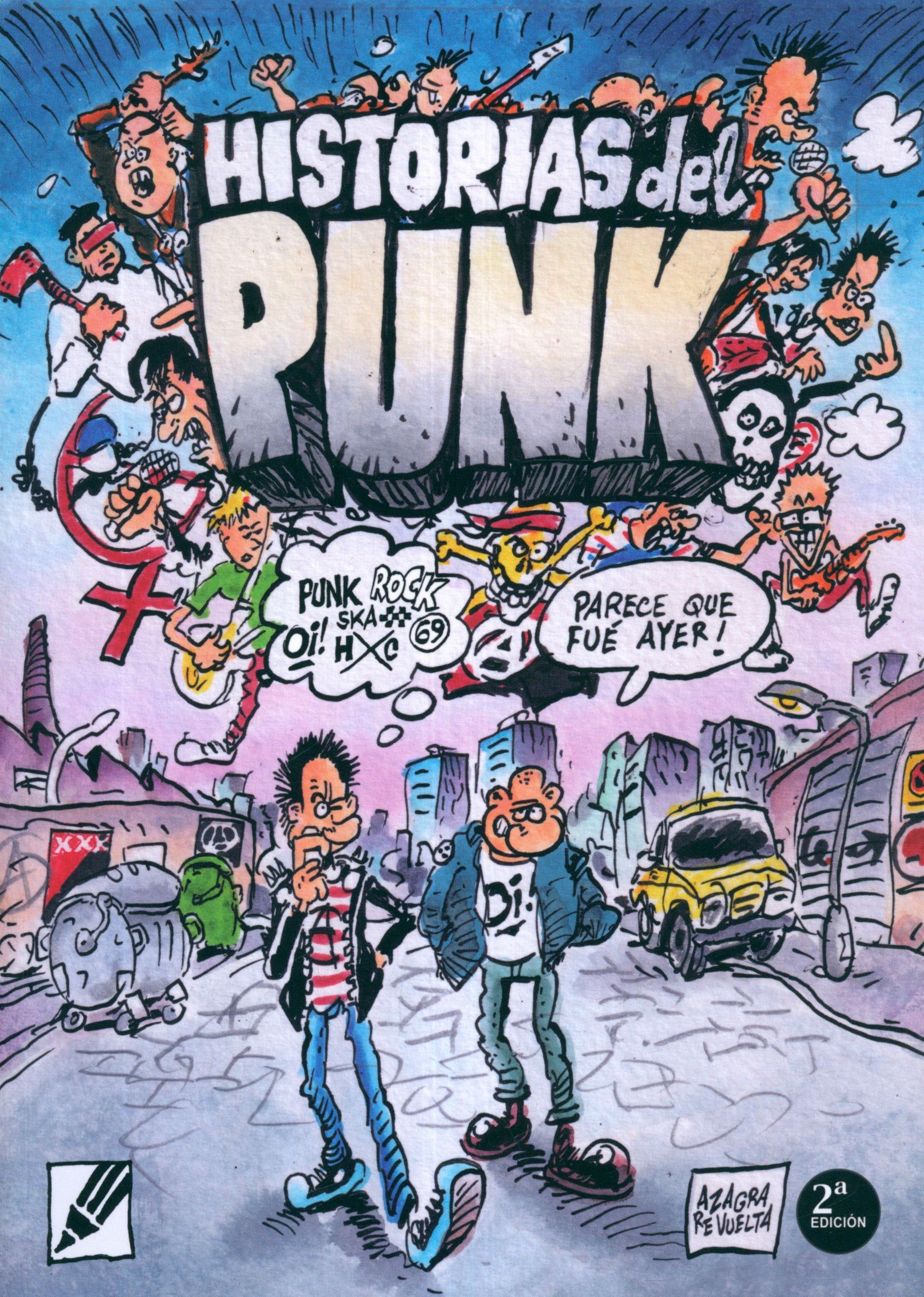 Portada ampliada de HISTORIAS del PUNK