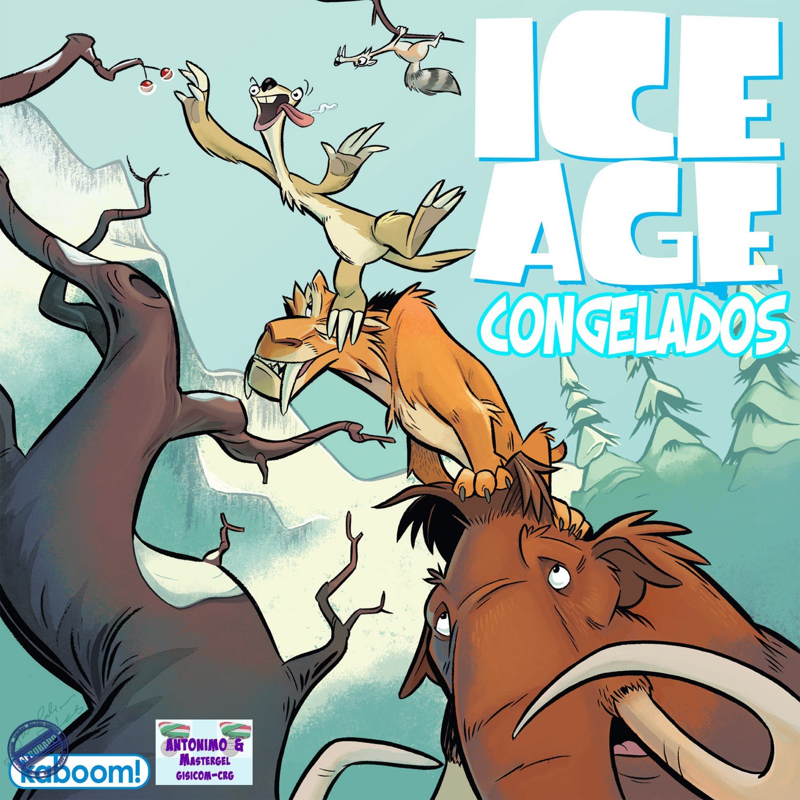Portada ampliada de ICE AGE CONGELADOS
