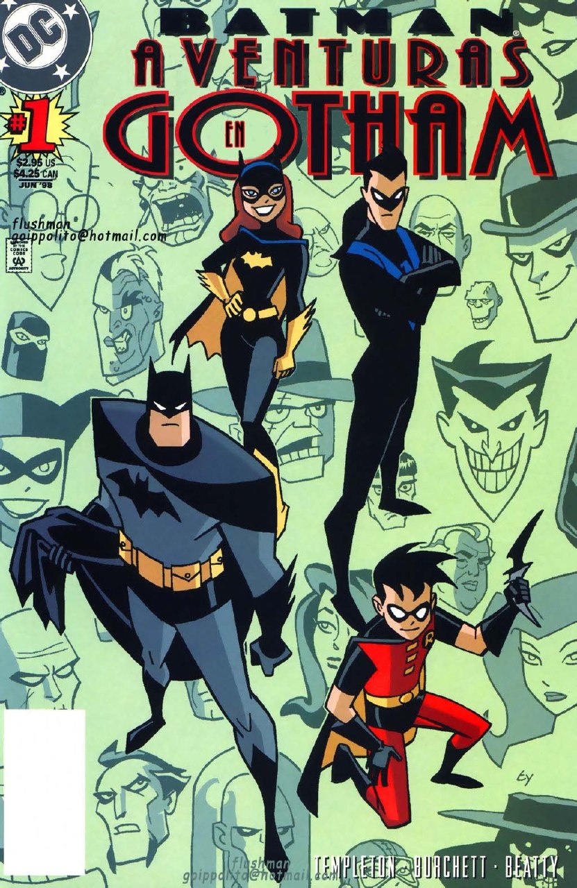 Portada ampliada de BATMAN AVENTURAS EN GOTHAM