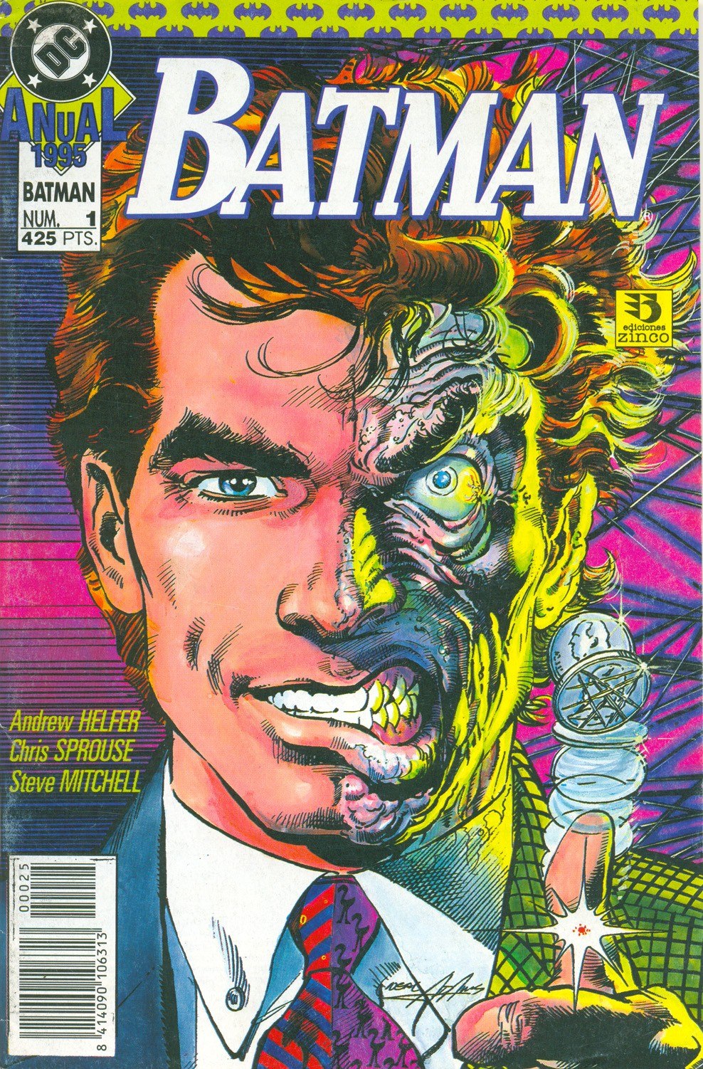 Portada ampliada de BATMAN