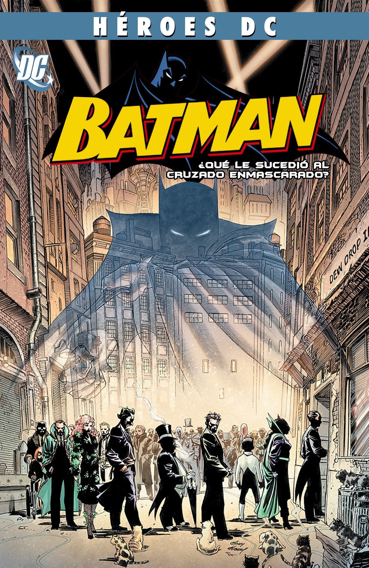 Portada ampliada de Batman