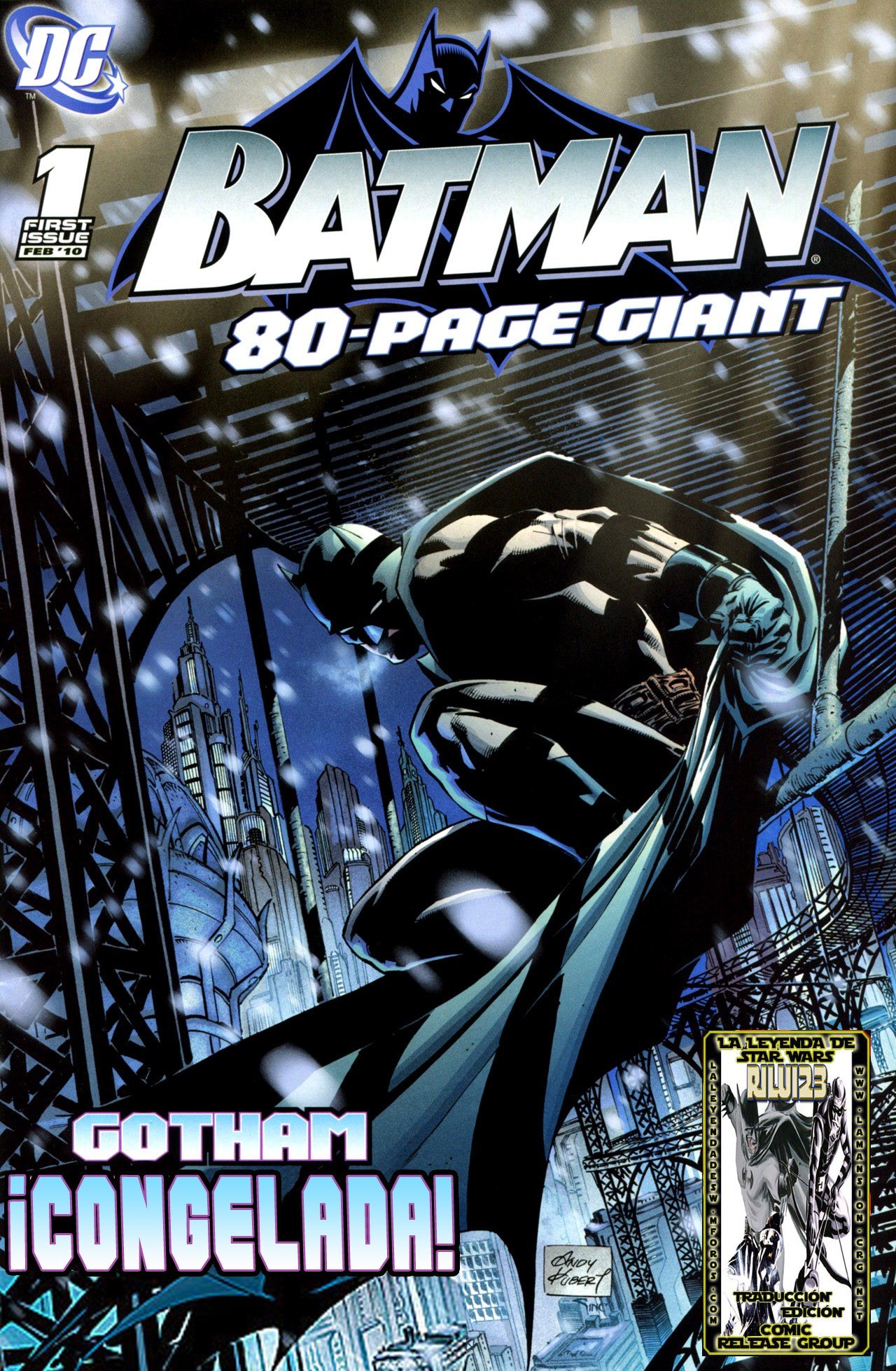 Portada ampliada de Batman 80-Page Giant