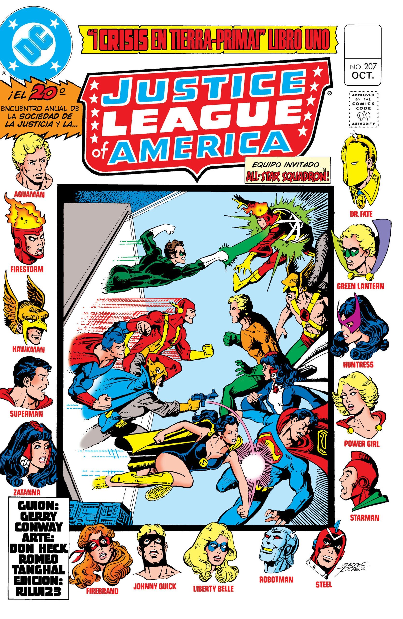 Portada ampliada de JUSTICE LEAGUE AMERICA