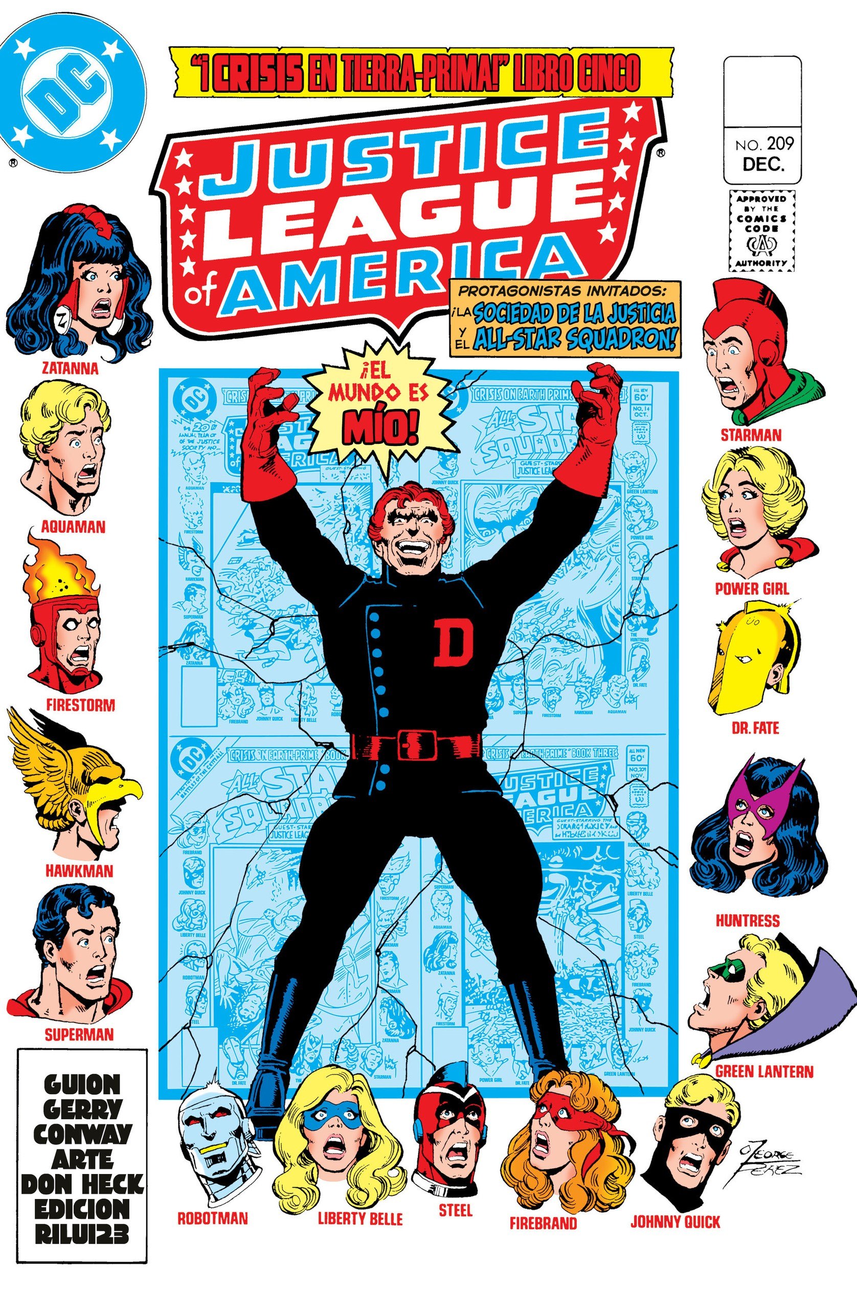 Portada ampliada de JUSTICE LEAGUE OF AMERICA