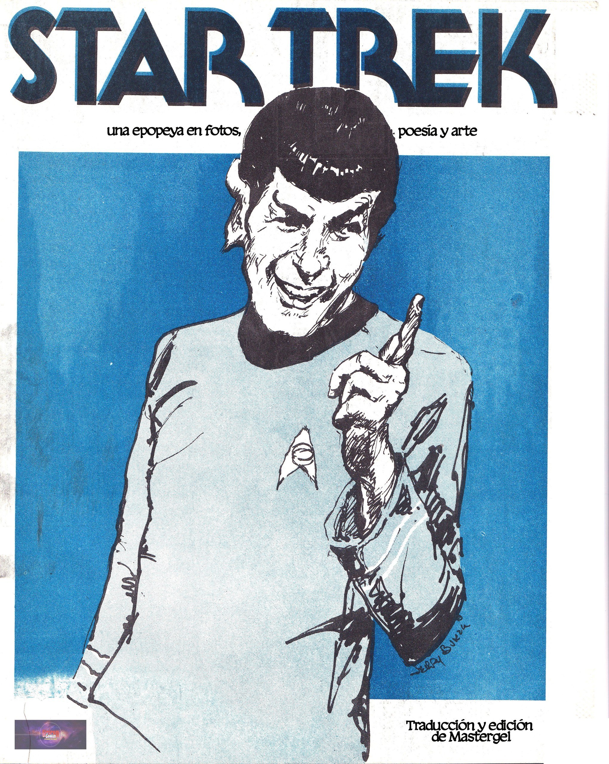 Portada ampliada de STAR TREK