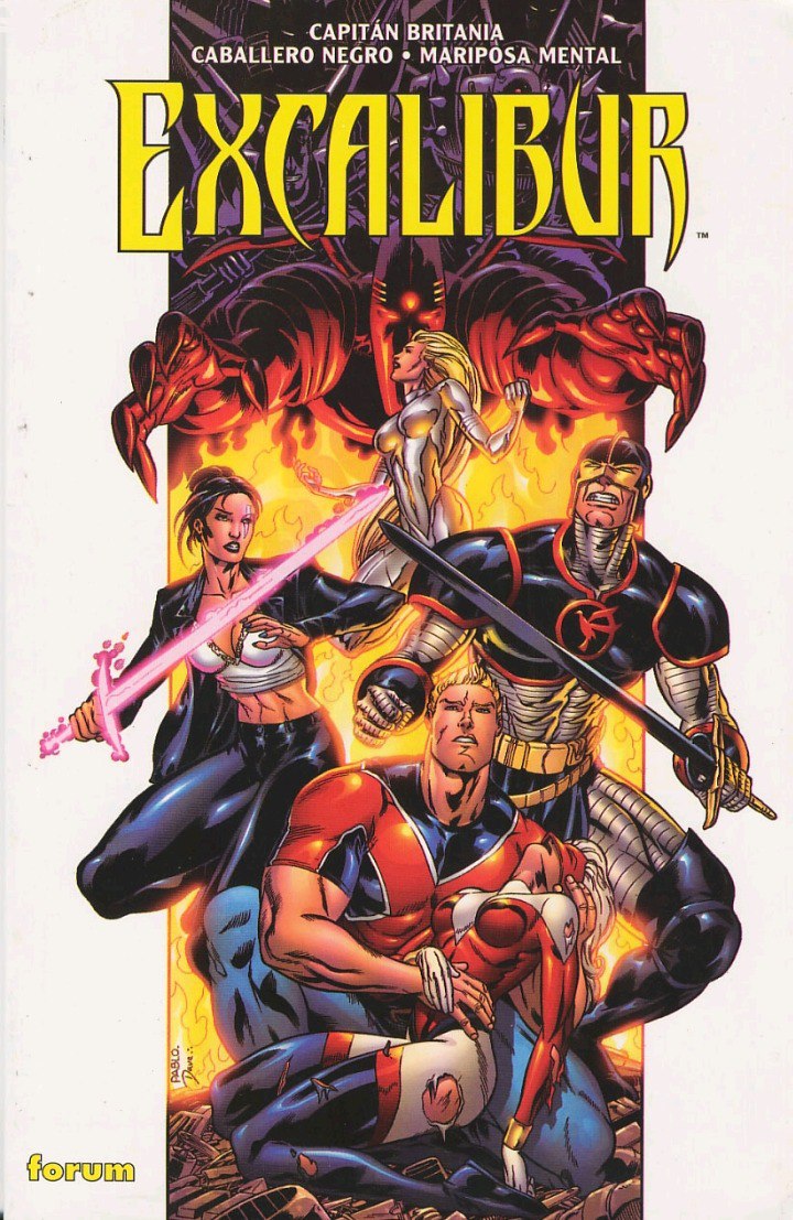 Portada ampliada de EXCALIBUR