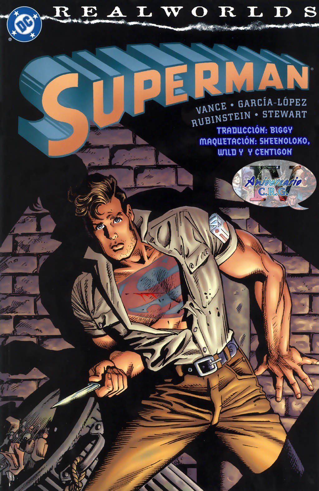 Portada ampliada de SUPERMAN