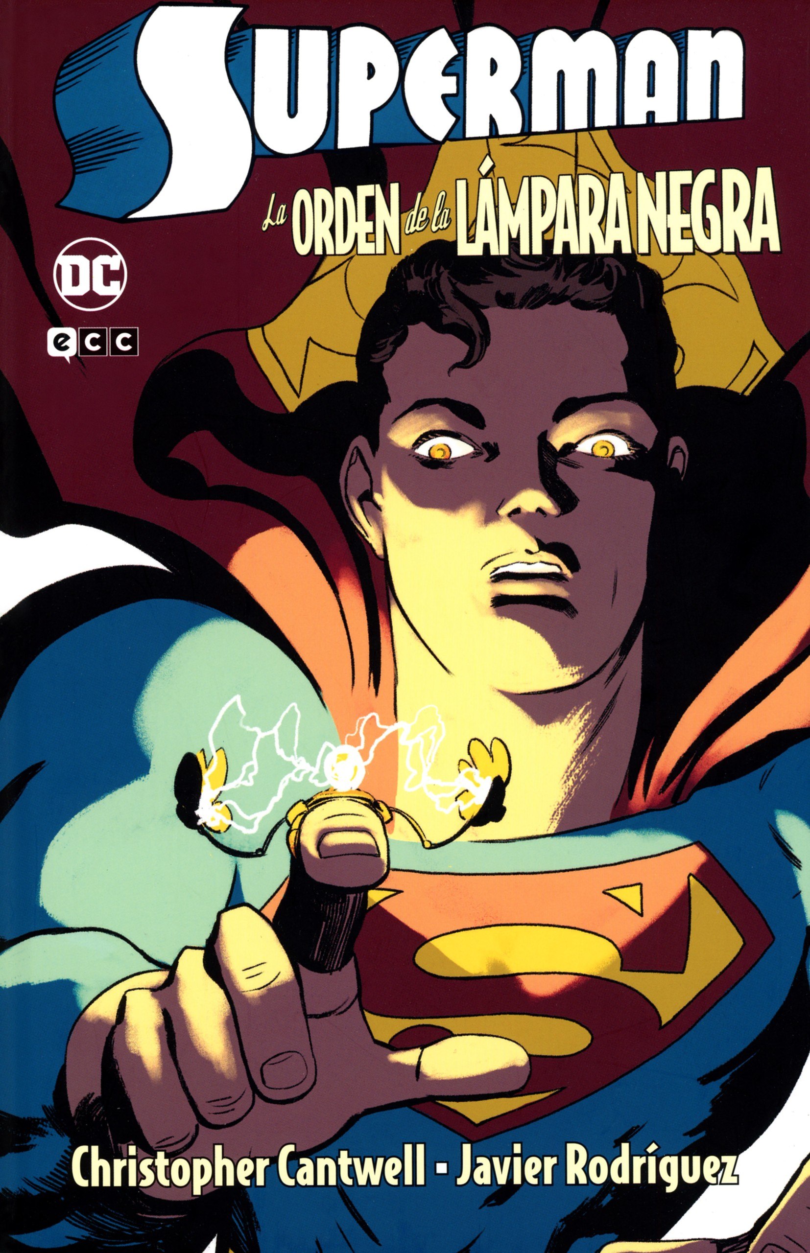 Portada ampliada de Superman: La Orden de la Lámpara Negra