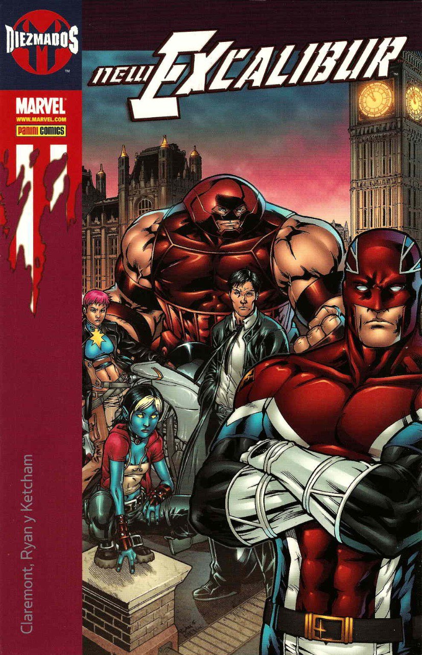 Portada ampliada de New Excalibur