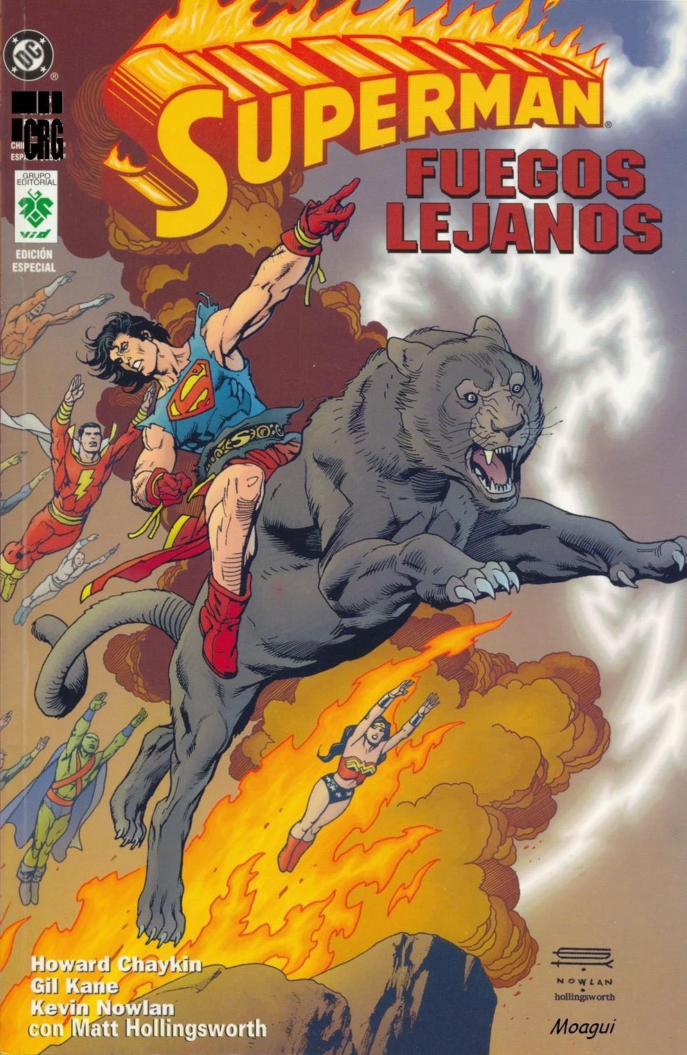 Portada ampliada de SUPERMAN FUEGOS LEJANOS
