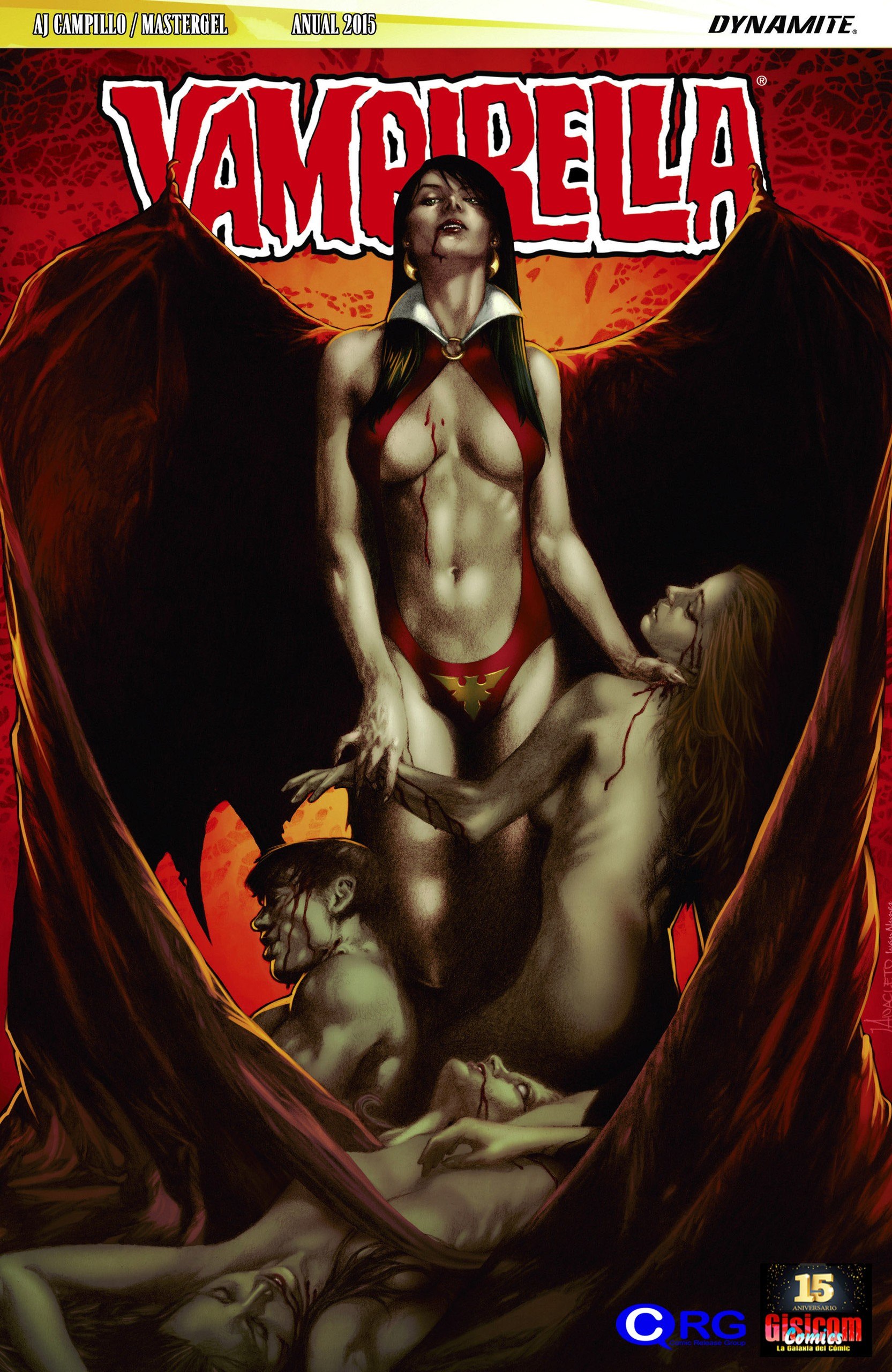 Portada ampliada de VAMPIRELLA