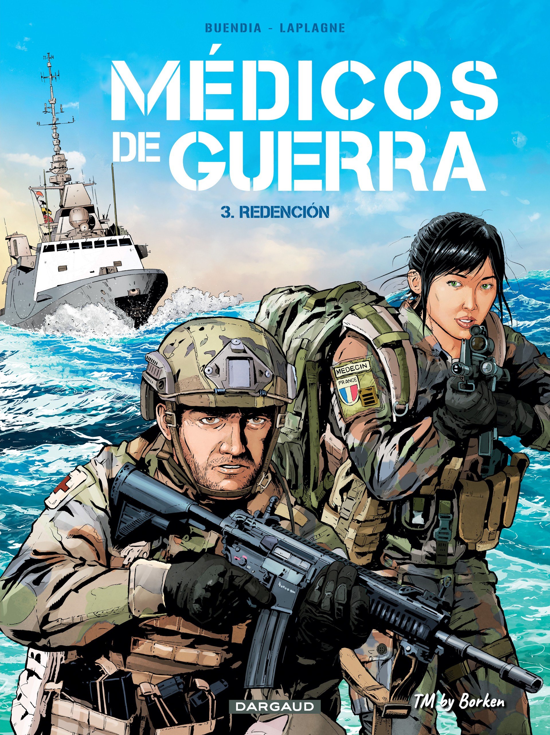 Portada ampliada de MÉDICOS DE GUERRA