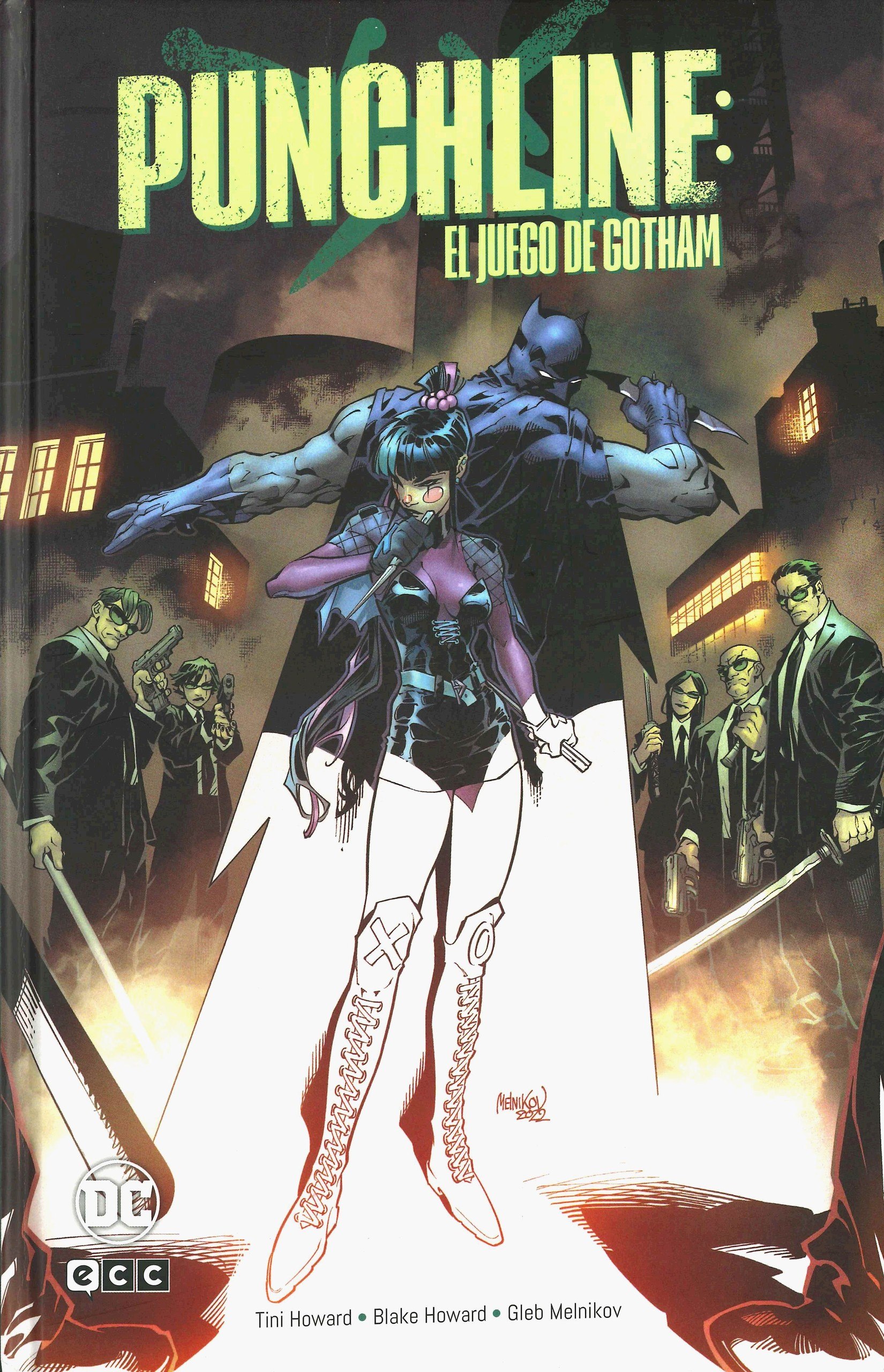 Portada ampliada de PUNCHLINE: EL JUEGO DE GOTHAM