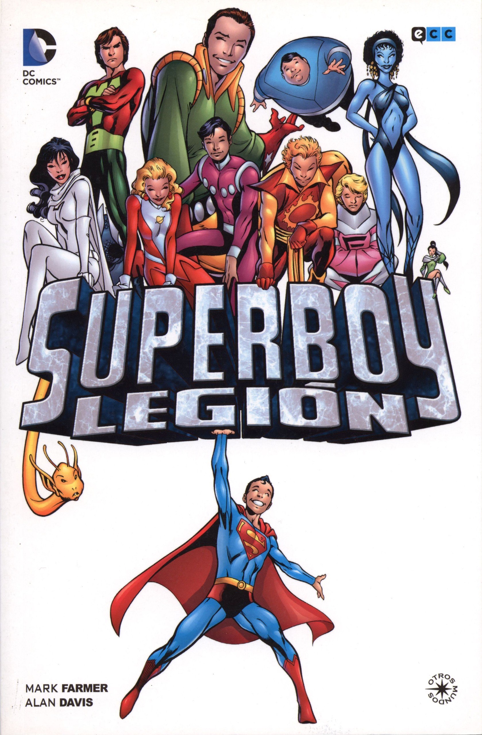 Portada ampliada de Superboy Legion