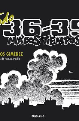 Portada ampliada de 36-39 Malos Tiempos