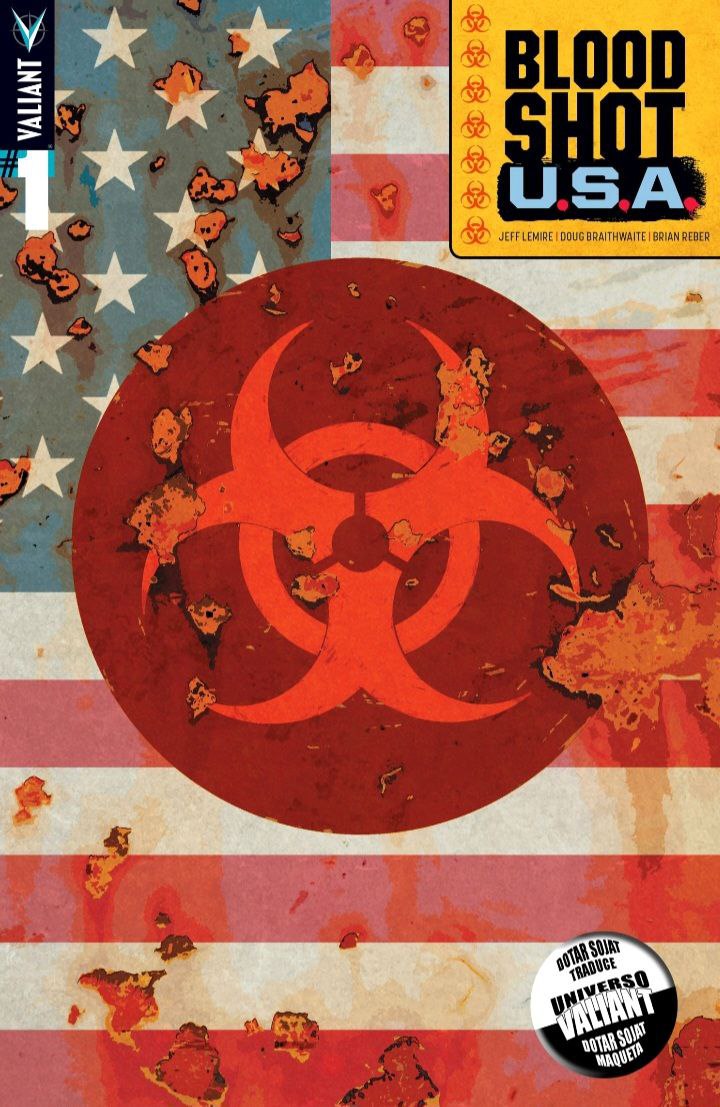 Portada ampliada de BLOOD SHOT U.S.A.