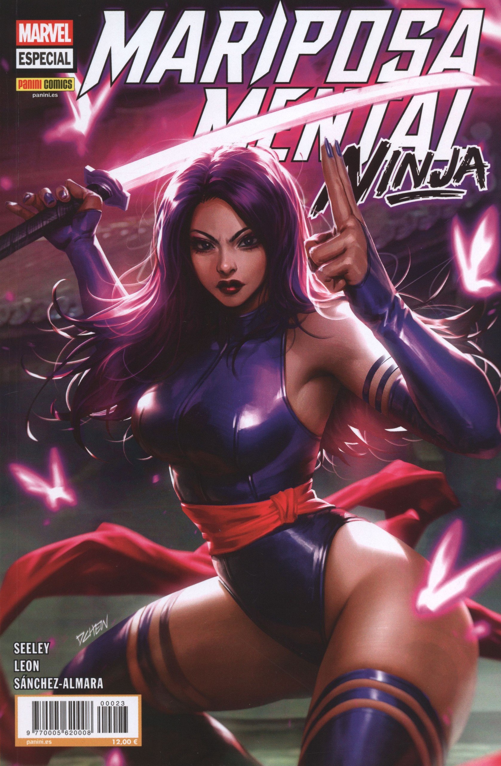 Portada ampliada de MARIPOSA MENTAL NINJA