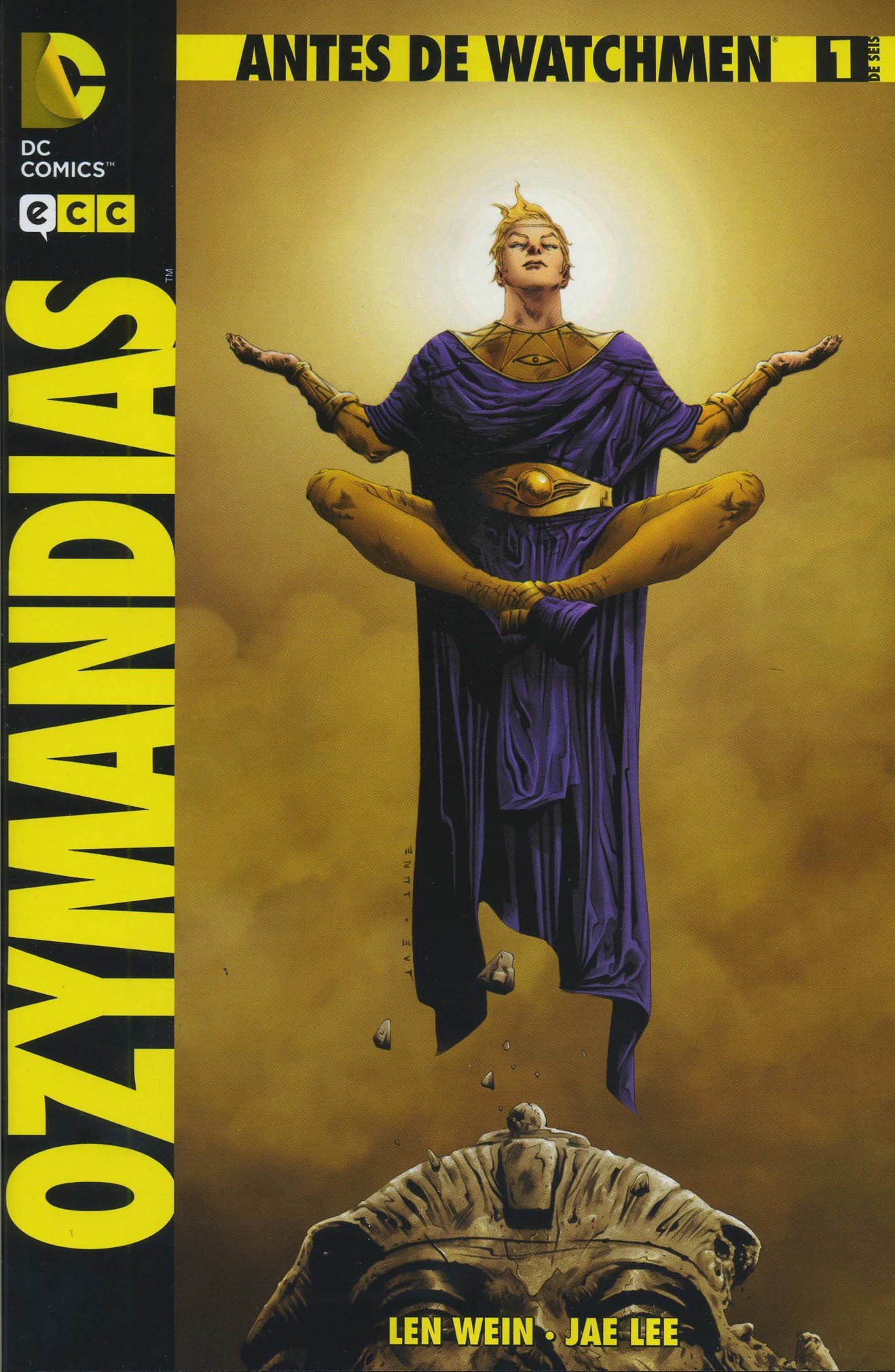 Portada ampliada de Ozymandias