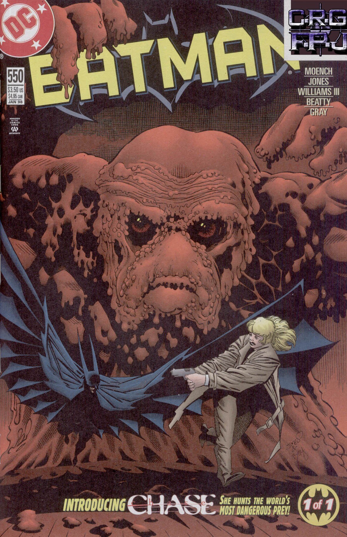 Portada ampliada de BATMAN