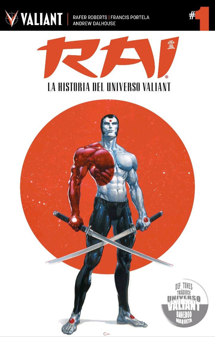 Portada ampliada de RAI LA HISTORIA DEL UNIVERSO VALIANT