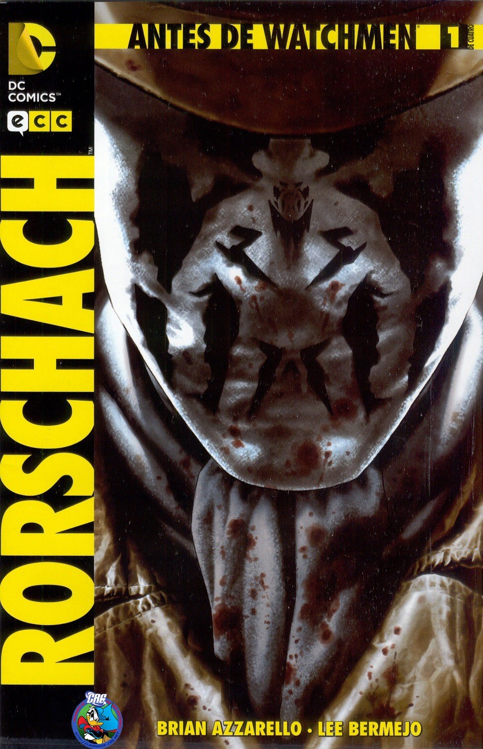 Portada ampliada de Antes de Watchmen