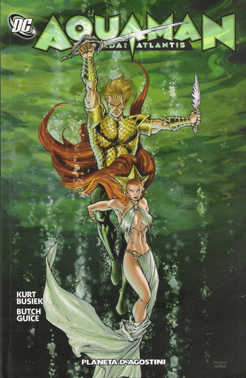 Portada ampliada de AQUAMAN