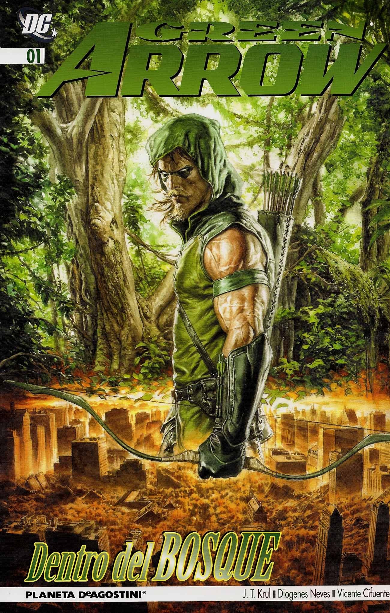 Portada ampliada de GREEN ARROW