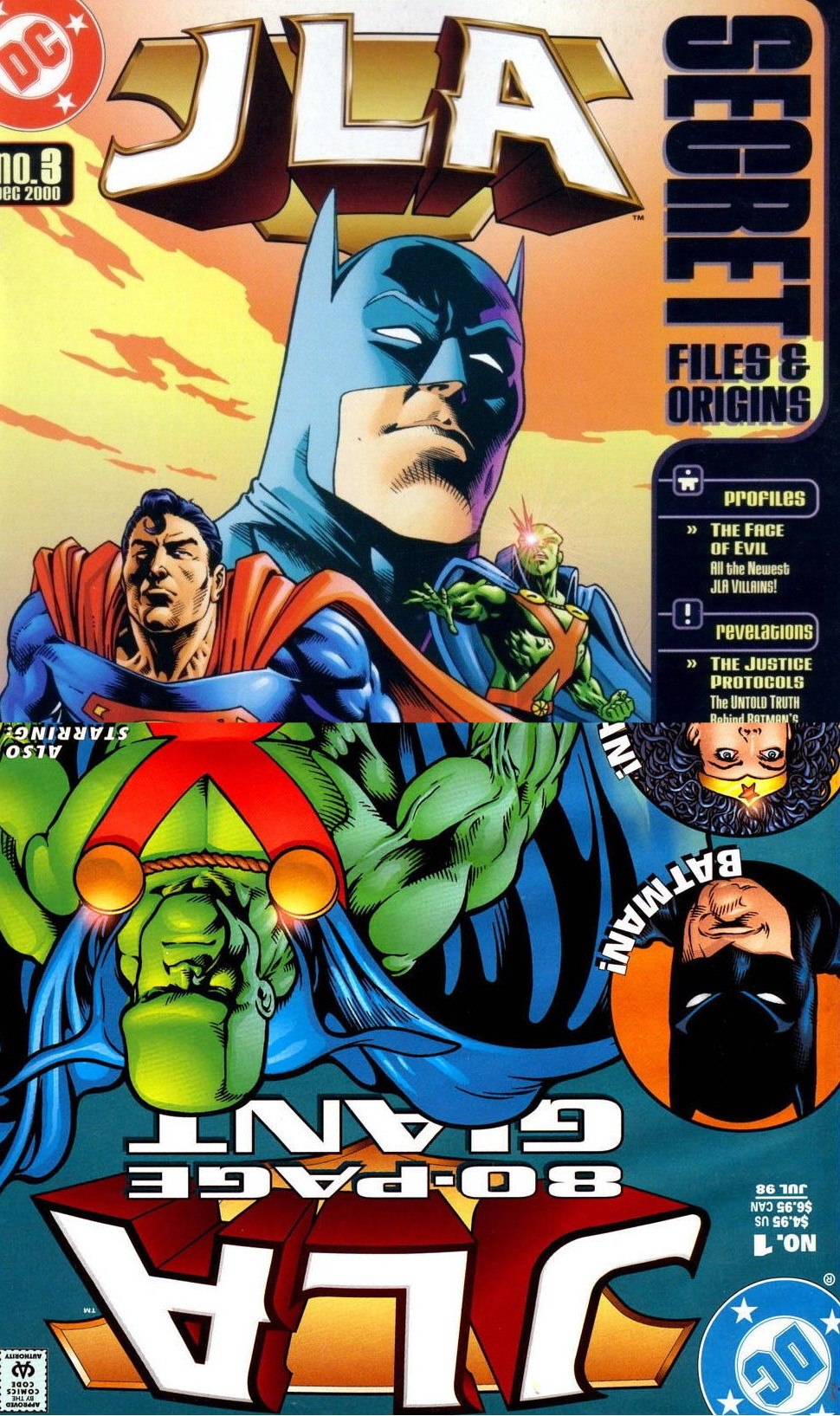 Portada ampliada de JLA
