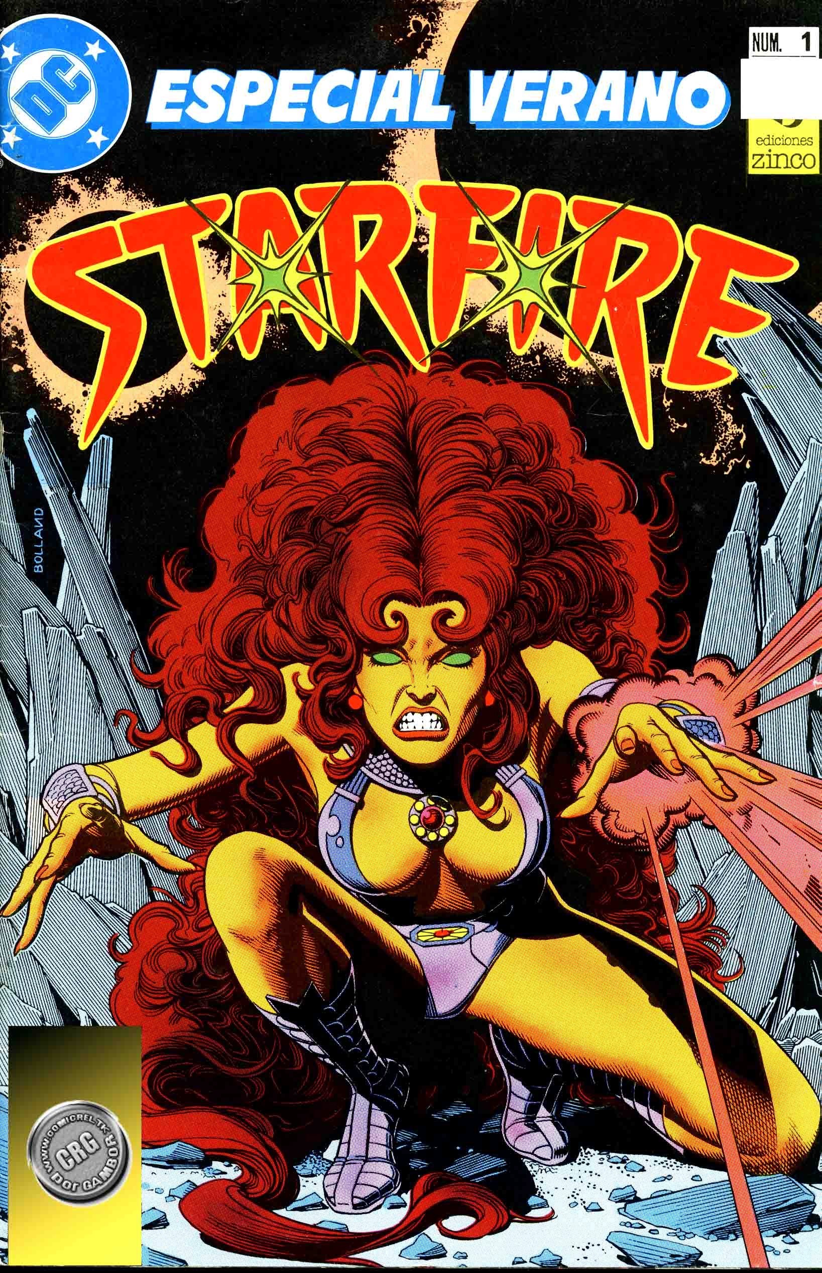 Portada ampliada de STARFIRE