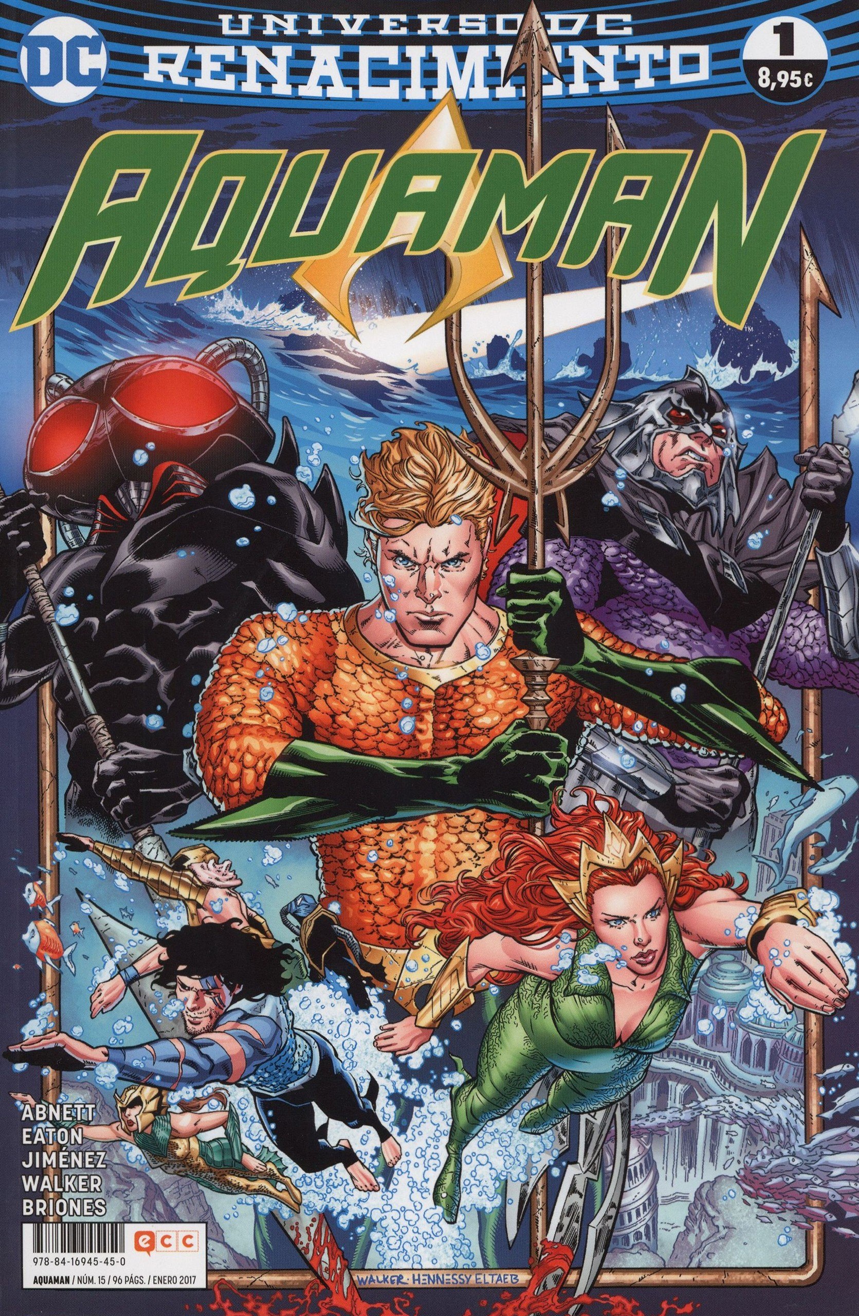 Portada ampliada de Aquaman