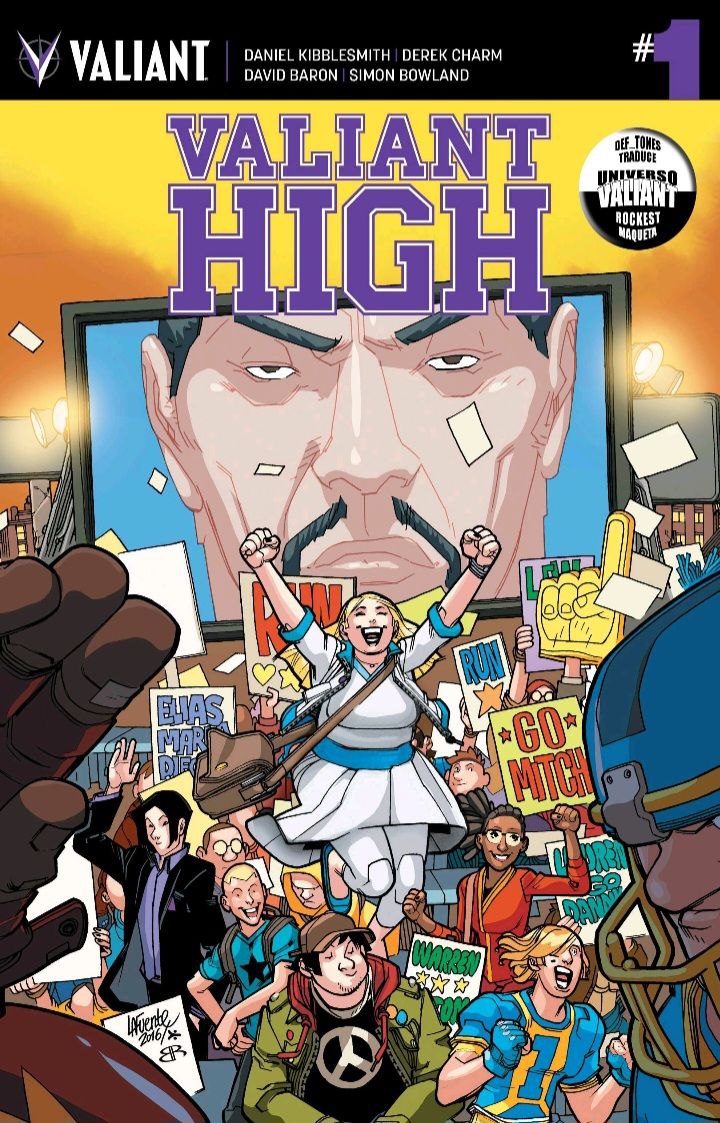 Portada ampliada de Valiant High