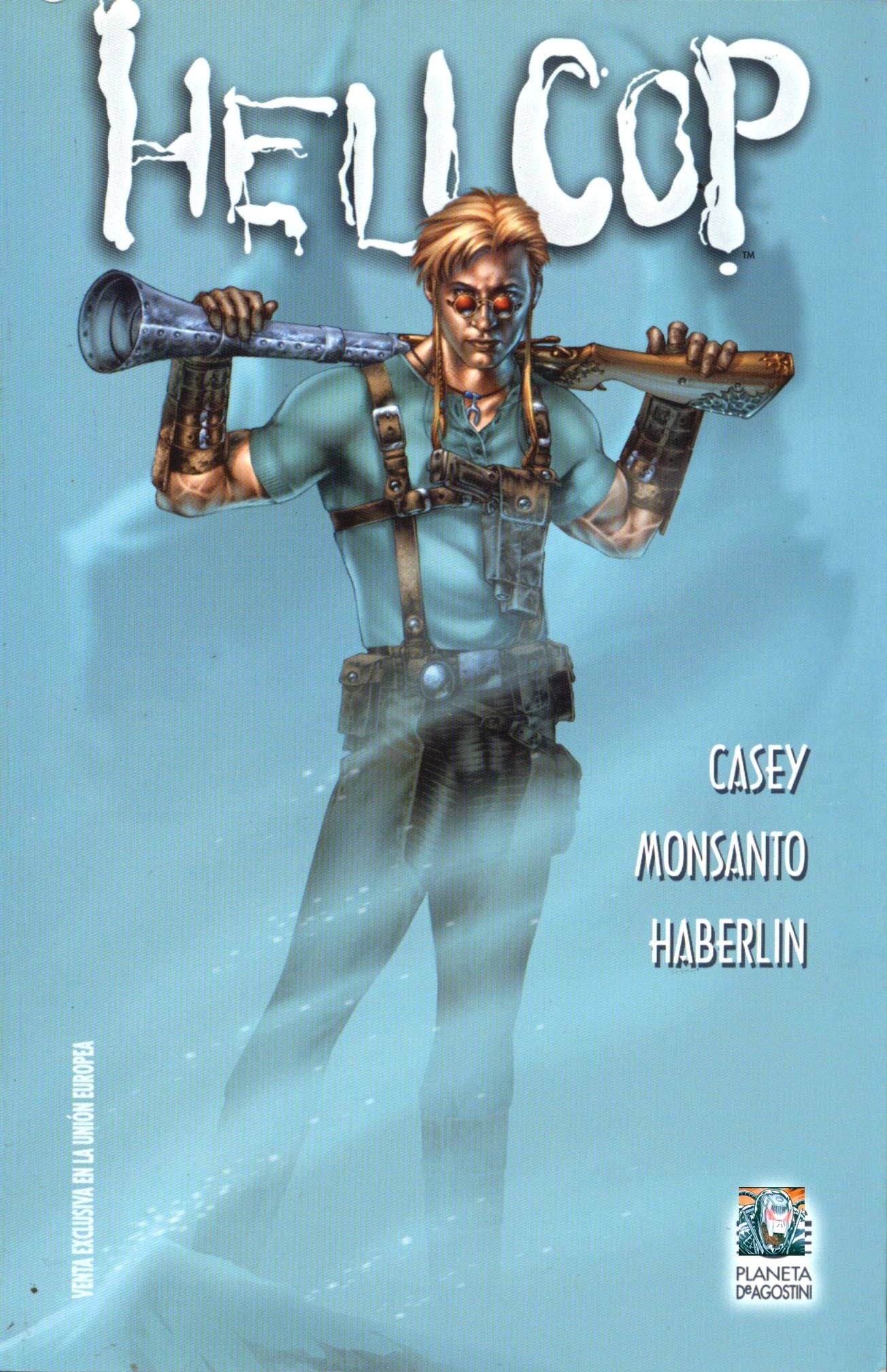 Portada ampliada de HELL COP