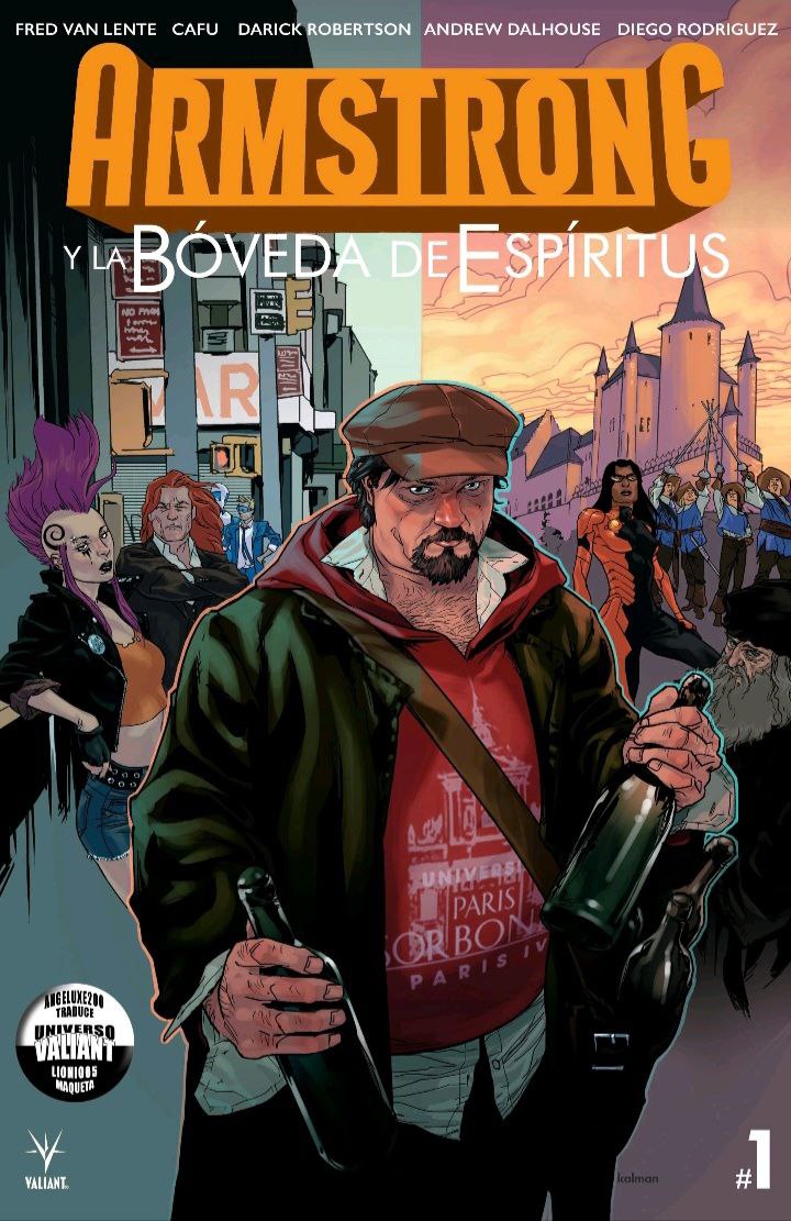 Portada ampliada de ARMSTRONG Y LA BÓVEDA DE ESPÍRITUS
