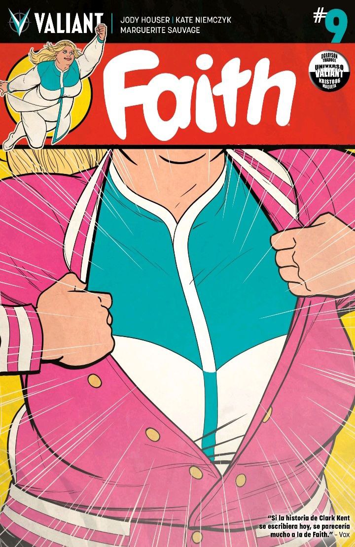 Portada ampliada de Faith
