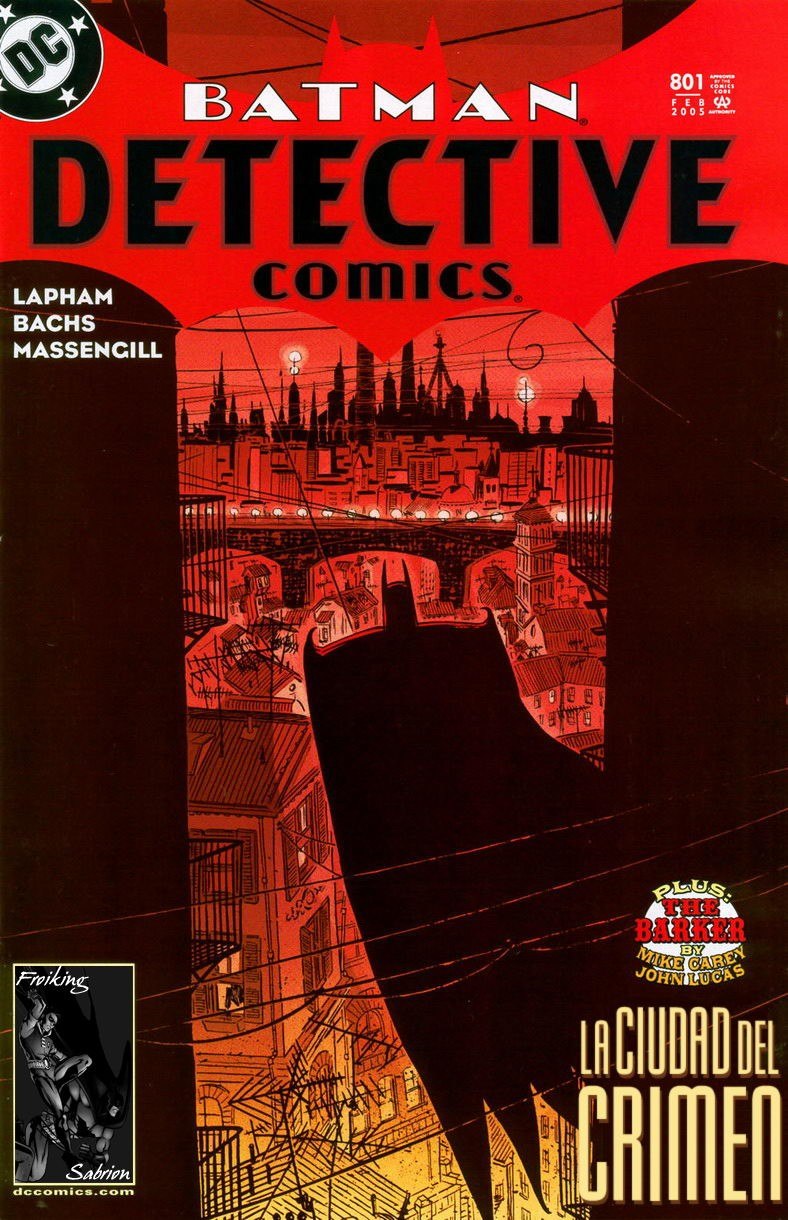 Portada ampliada de BATMAN DETECTIVE COMICS