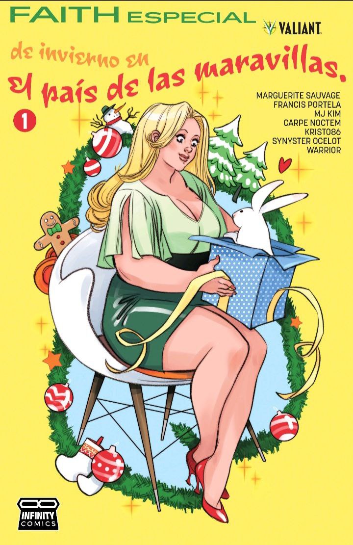 Portada ampliada de FAITH ESPECIAL de invierno en el país de las maravillas.