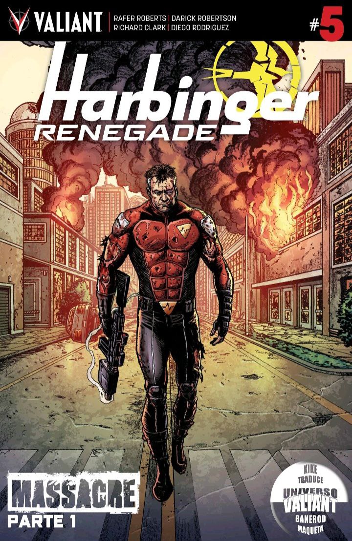 Portada ampliada de Harbinger Renegade