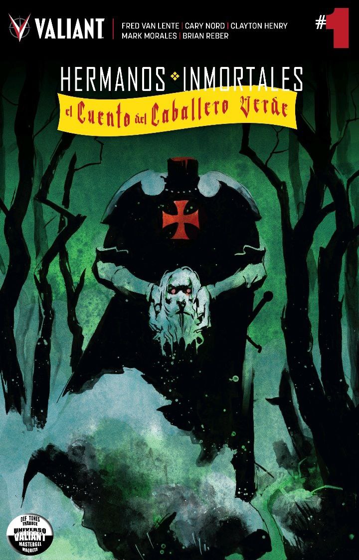 Portada ampliada de Hermanos Inmortales