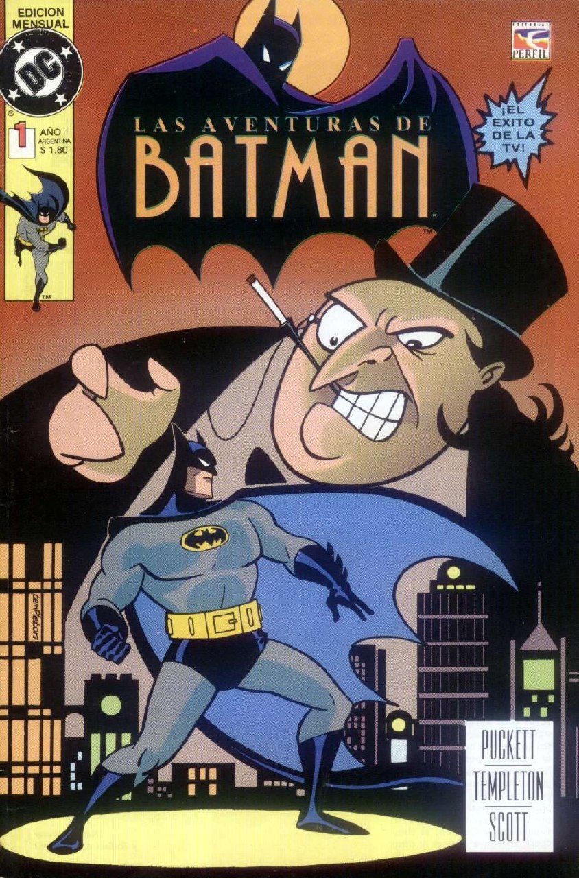 Portada ampliada de LAS AVENTURAS DE BATMAN