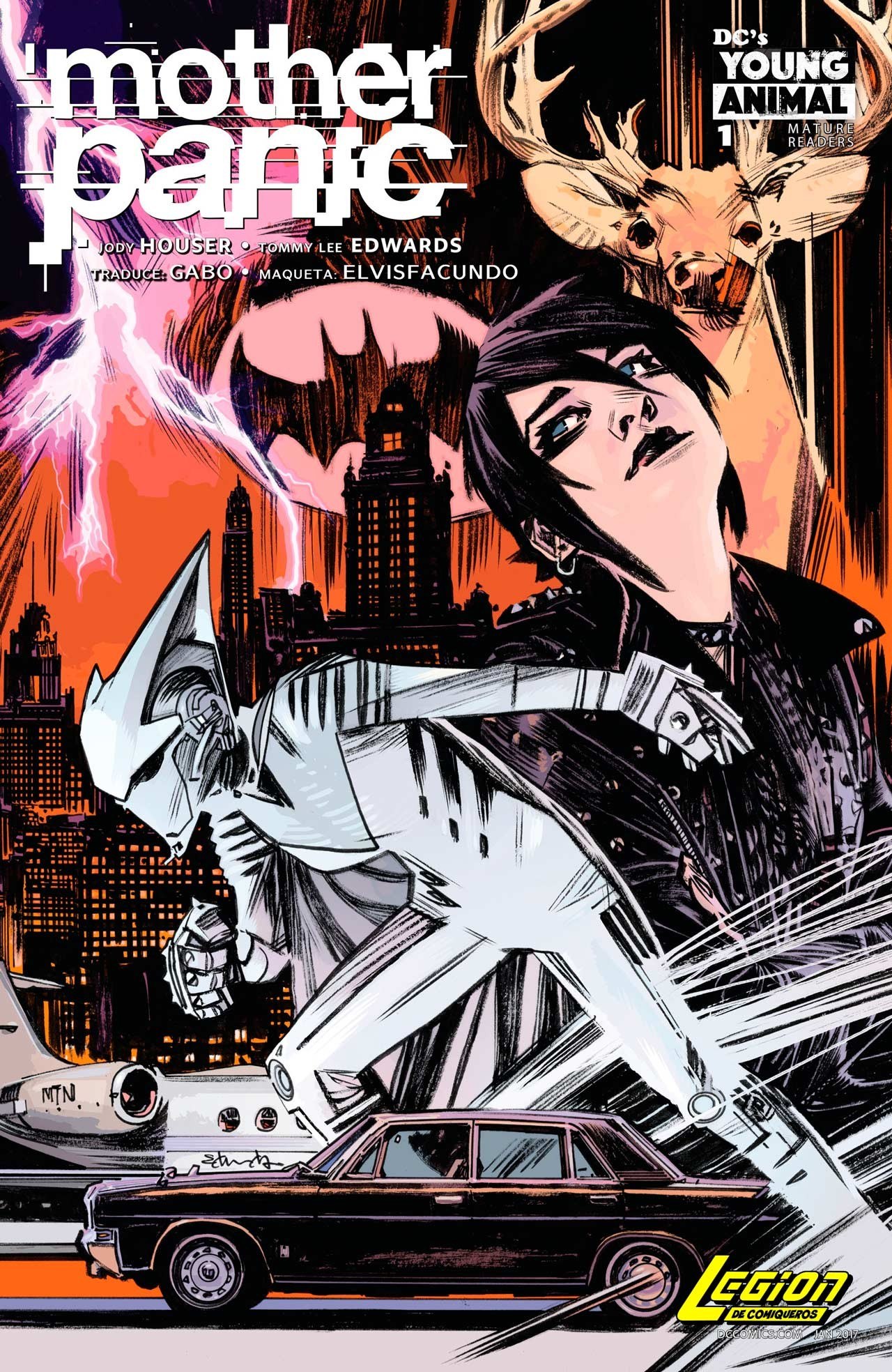 Portada ampliada de mother panic