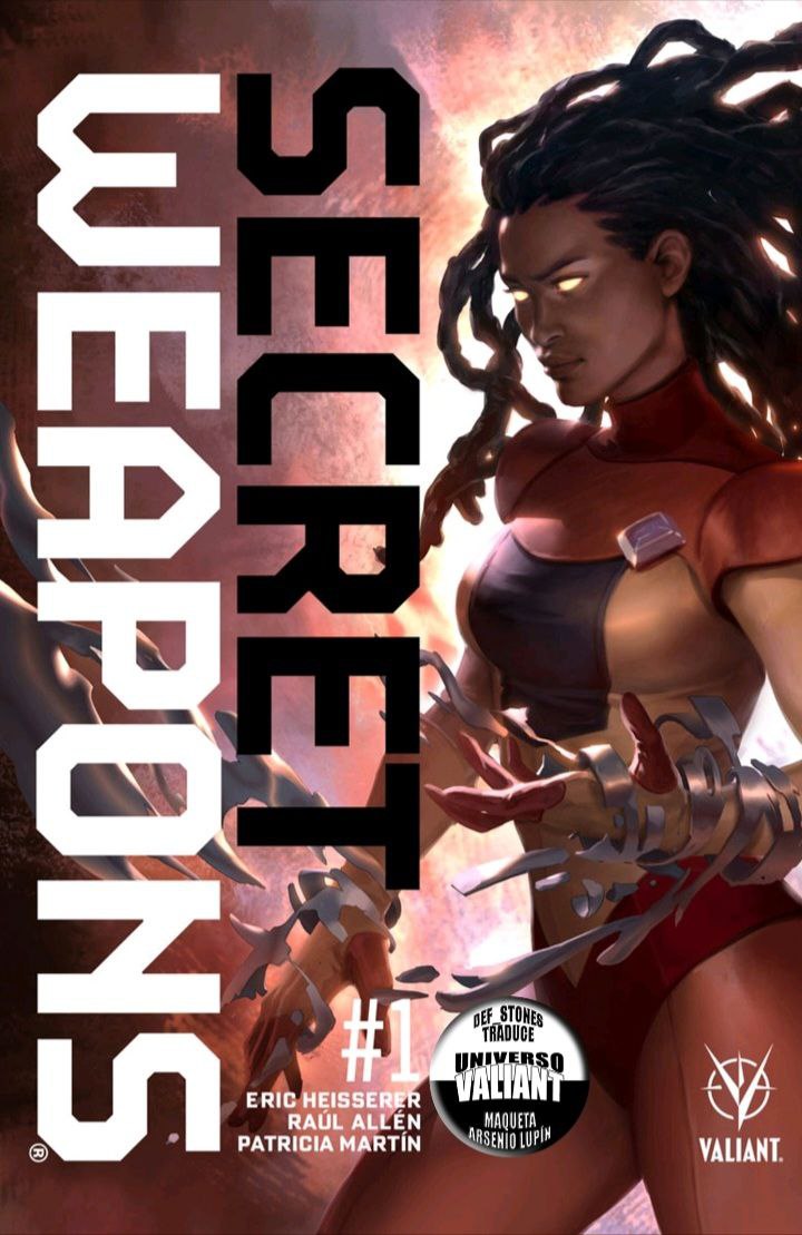 Portada ampliada de Secret Weapons