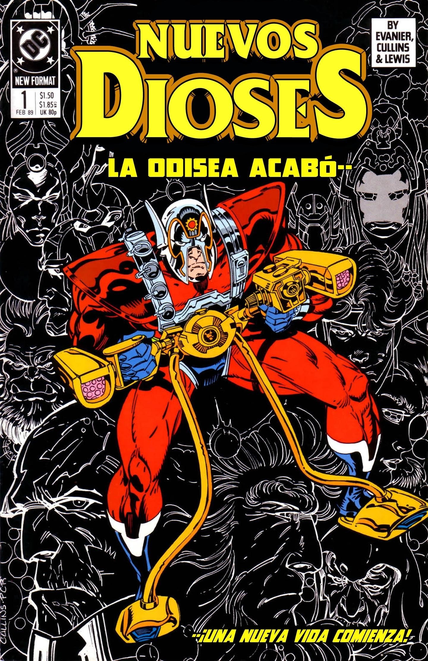 Portada ampliada de NUEVOS DIOSSES