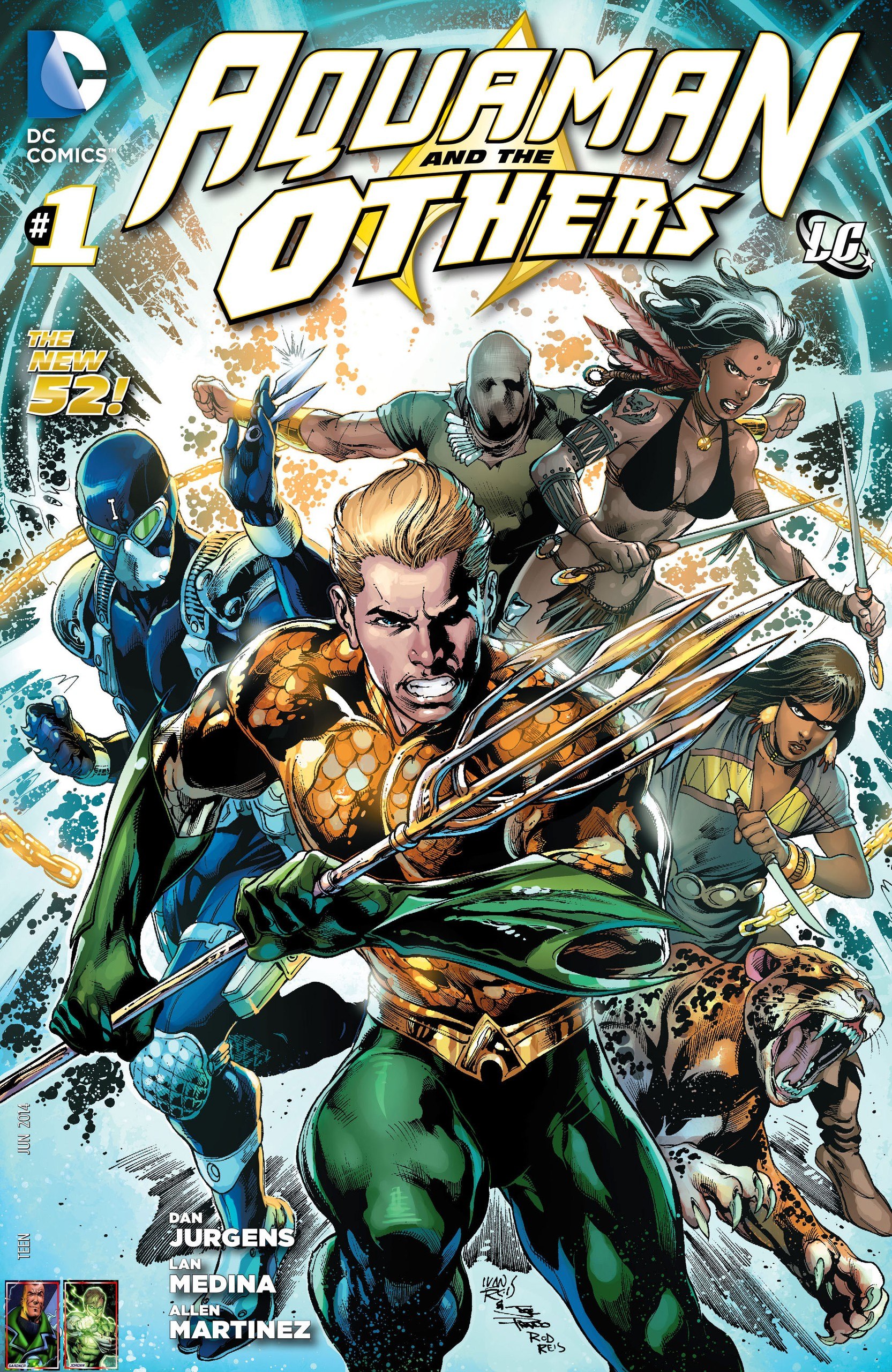Portada ampliada de Aquaman and the Others