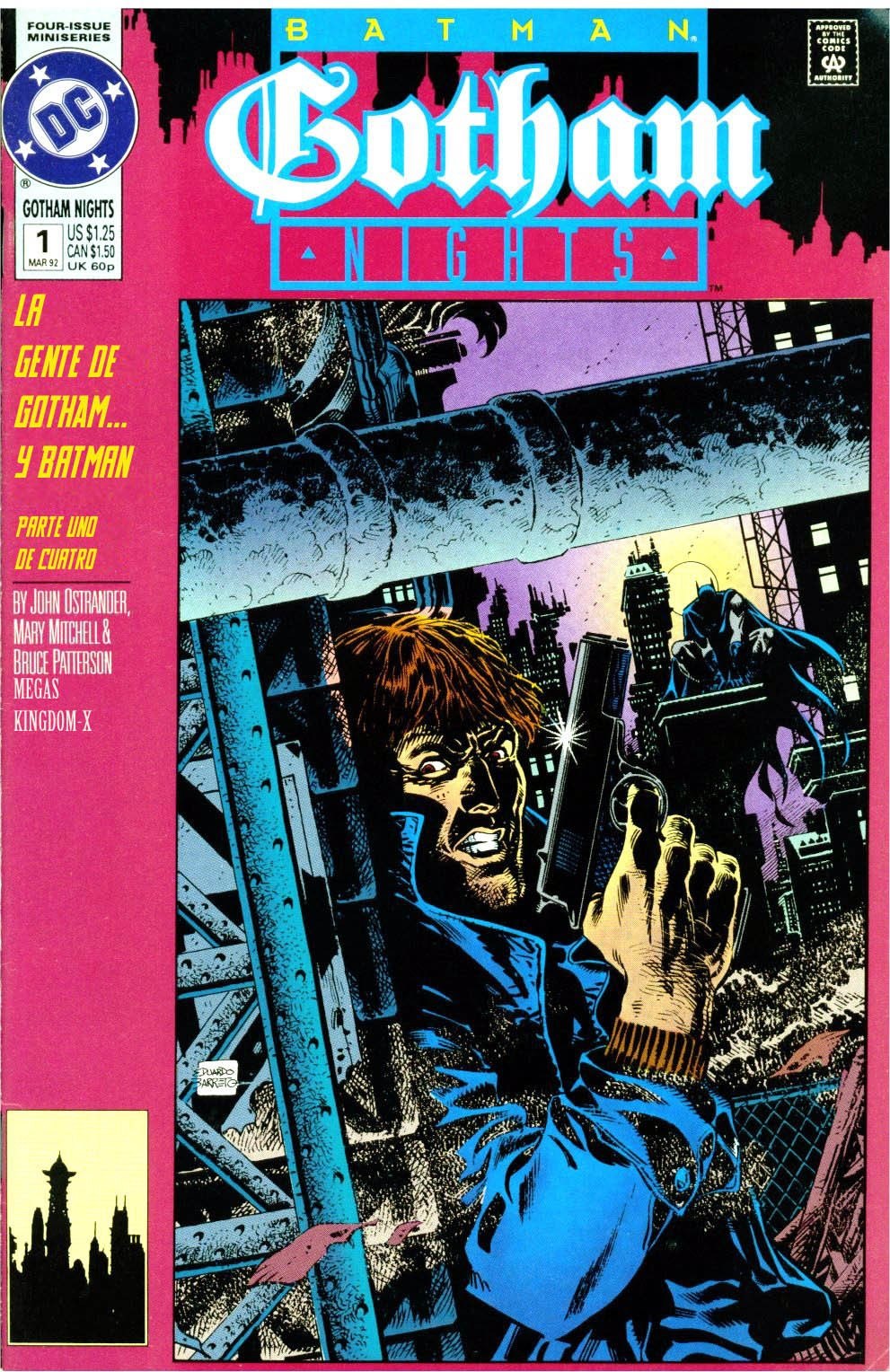 Portada ampliada de Batman: Gotham City