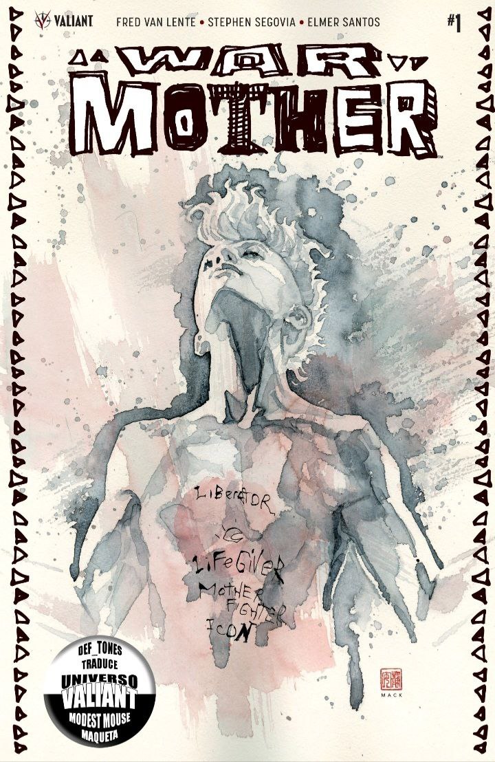 Portada ampliada de WAR MOTHER