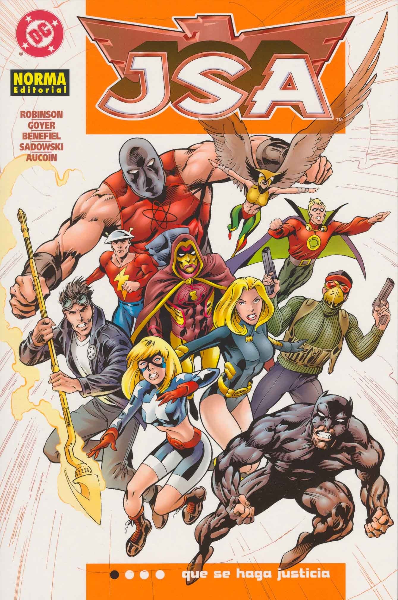 Portada ampliada de JSA