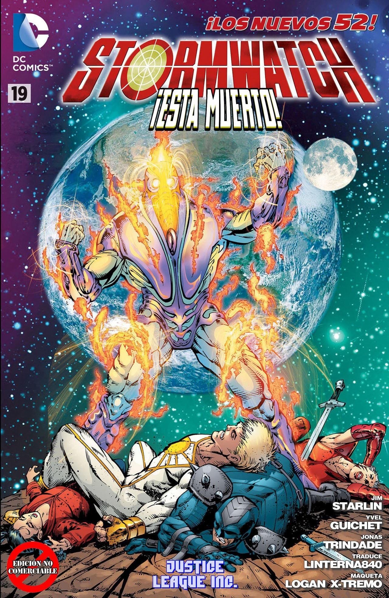 Portada ampliada de STORMWATCH ¡ESTA MUERTO!