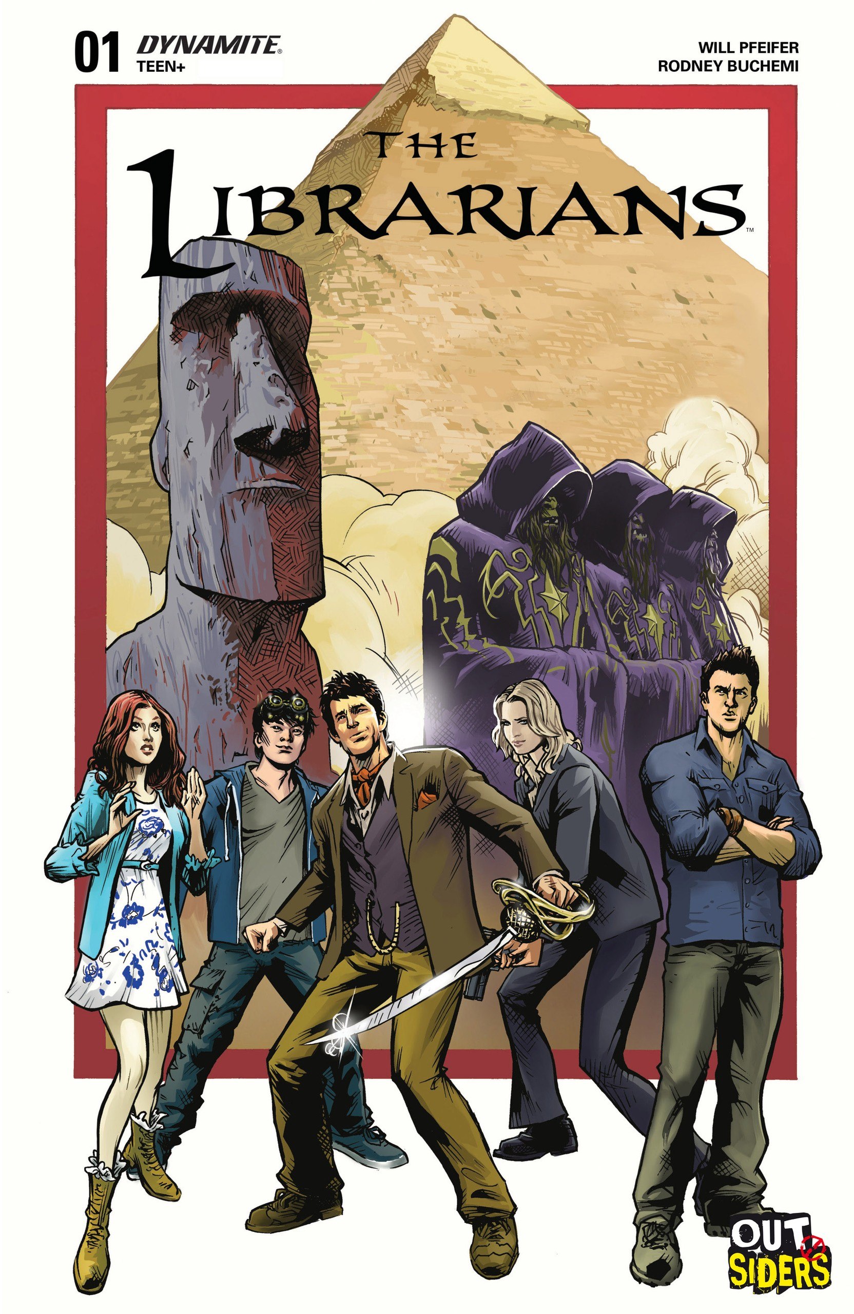 Portada ampliada de THE LIBRARIANS