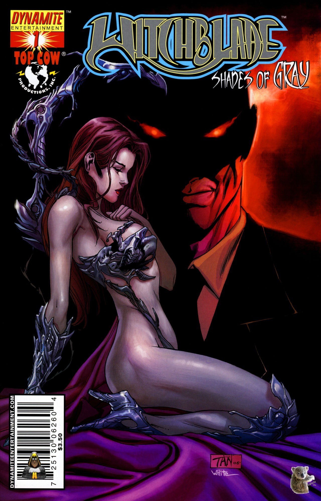 Portada ampliada de Witchblade: Shades of Gray