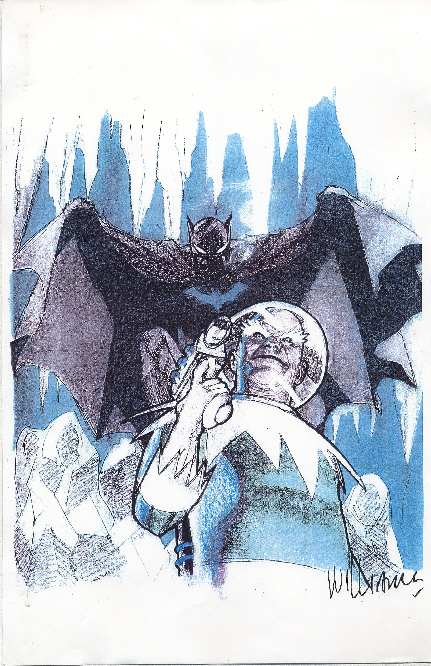 Portada ampliada de Batman - Zero (Unpublished)